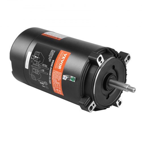 VEVOR 1 PK Zwembadpompmotor 56J – Krachtige en stille watercirculatie voor elk zwembad