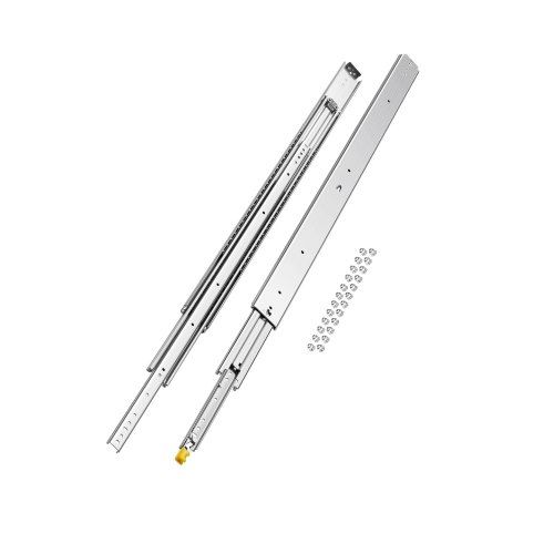 Volledig uittrekbare zware ladegeleiders – 1221 mm, 226 kg draagvermogen