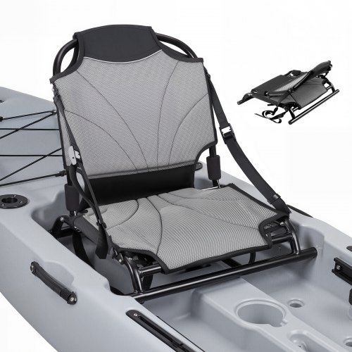 Kajakstoel met 34 mm dikke vulling: comfort en stabiliteit voor elke wateravontuur