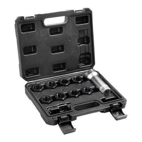 Complete as‑spindel draadfreesset voor professionele reparaties