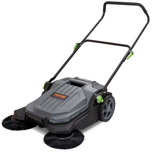 Handmatige achterloopveegmachine met 65 cm veegbreedte – krachtig, compact en energiezuinig