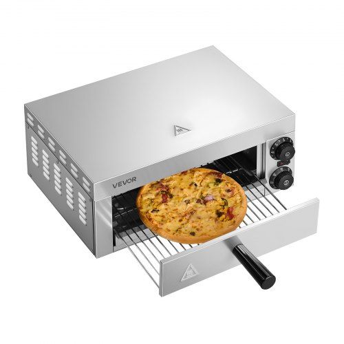 1500W Elektrische Pizzaoven voor Aanrecht – Snel, Knapperig en Veelzijdig