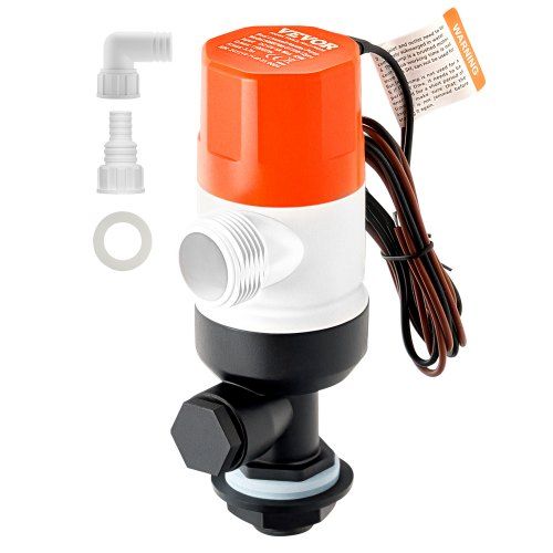 12V 1100 GPH Livewell‑beluchterpomp voor boten – krachtige, corrosiebestendige oplossing