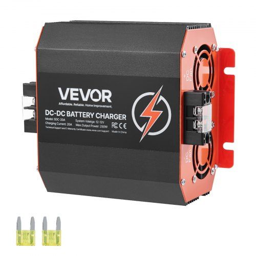 12V 20A DC/DC Acculader – Krachtig en Veilig voor Camper‑ en Boottoepassingen