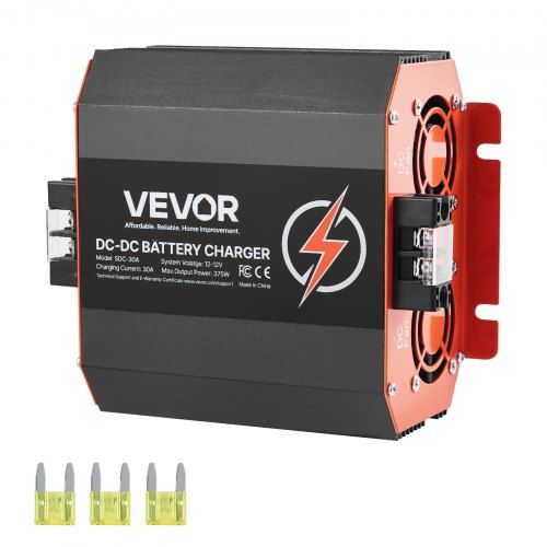 12V 30A DC/DC Acculader: Efficiënt, Veilig en Veelzijdig voor Campers en Vervoer