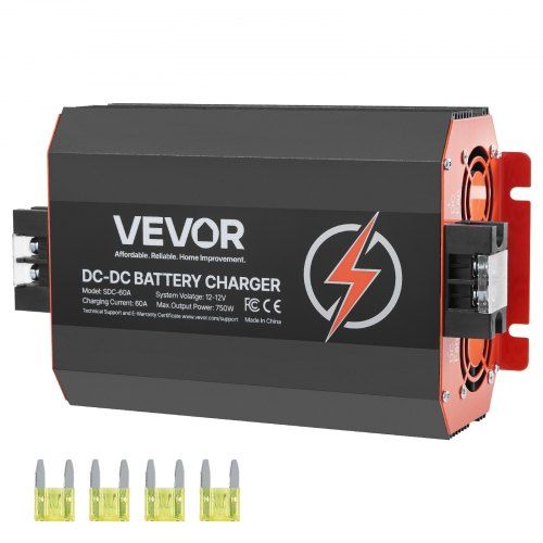 12V 60A DC‑DC Acculader: Veelzijdige en Veilige Oplossing voor Camper, Boot en Bedrijfsvoertuig