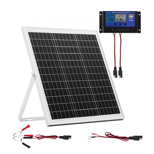 Efficiënte 12V monokristallijne zonnepaneelset van 20 W voor auto, boot en camper