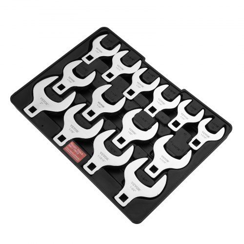 14‑delige 1/2‑inch SAE Crowfoot‑sleutelset: jouw partner voor krappe mechanische klussen