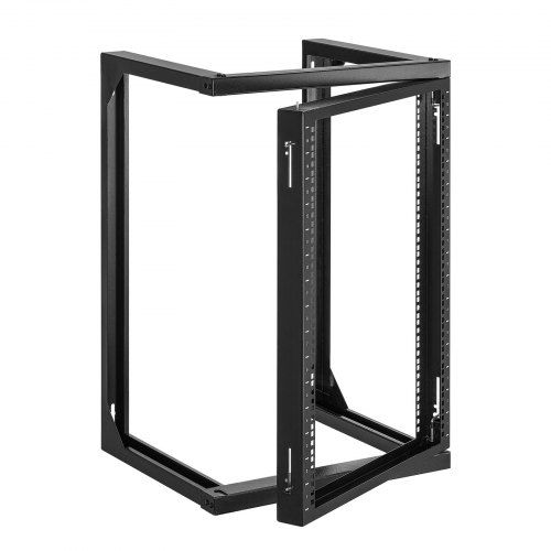 15U Wandgemonteerd Serverrack – Robuust, Toegankelijk en Flexibel voor Kleine Netwerkruimtes
