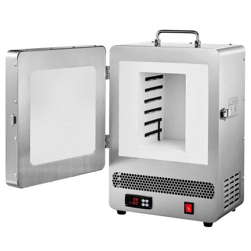 Elektrische smeltoven 1650 W met PID‑regeling: perfect voor hobby‑en kleine werkplaatsprojecten