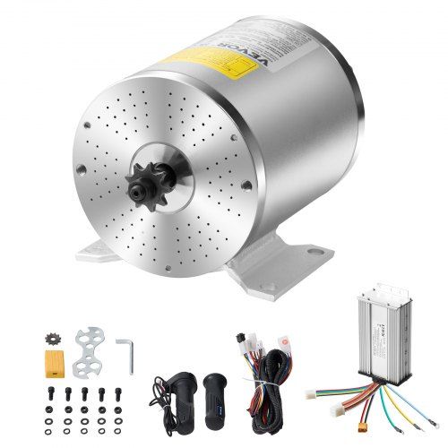 1800W 48V borstelloze motorkit voor e‑bike en go‑kart: krachtige prestaties en doe‑het‑zelf installatie