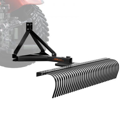 Efficiënte verticuteermachine voor tractoren: 72‑inch, 36 stalen tanden