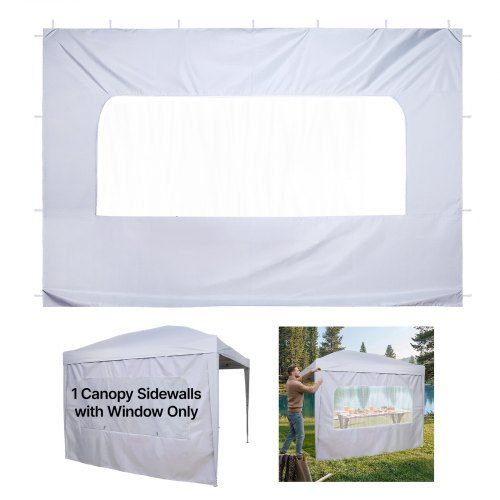 Waterdicht en Zonwerend Zijpaneel voor 3 × 3 m Partytent – Praktisch en Duurzaam
