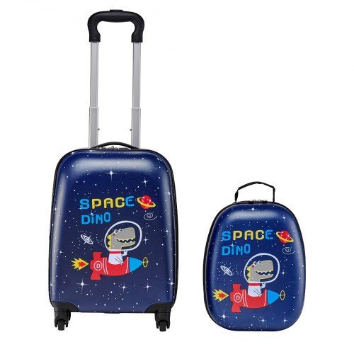 Kinderhandbagageset met Dinosaurontwerp: Praktisch, lichtgewicht en klaar voor elk avontuur