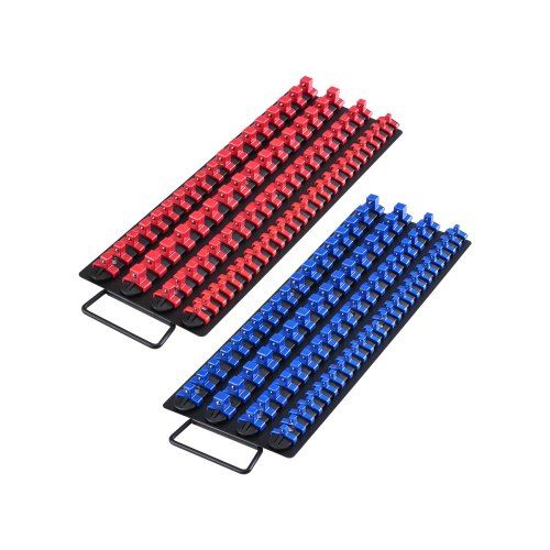 Handige 2‑delige dopsleutel‑organizer voor 160 sockets – compact en robuust