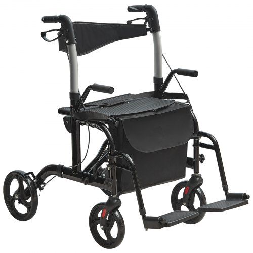 2-in-1 Rollator en Transportstoel: Flexibele Mobiliteit voor Actieve Senioren