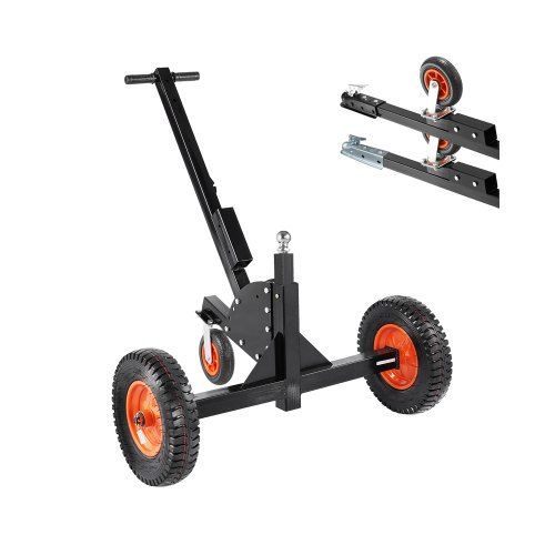 2-in-1 Trailer Dolly – Krachtig, Verstelbaar en Makkelijk in Gebruik voor Campertrailers en Meer