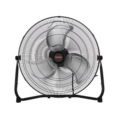 Krachtige 2‑pack industriële vloerventilatoren met 3 snelheden – stil, verstelbaar en duurzaam
