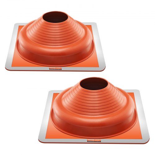 Flexibele dakbuismantel voor 160‑300 mm buizen – waterdichte bescherming voor schoorsteen en ventilatie