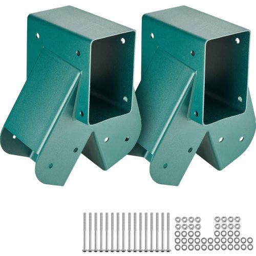 Koolstofstalen schommelverbindingen 160 × 235 × 280 mm – stevige hoekbeugels voor tuinschommels