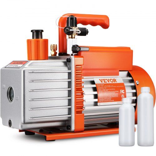 Krachtige 2‑traps roterende vacuümpomp voor HVAC‑onderhoud en meer