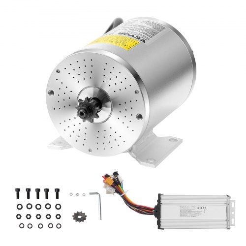2000 W borstelloze motorkit voor e‑bike, scooter en DIY‑projecten