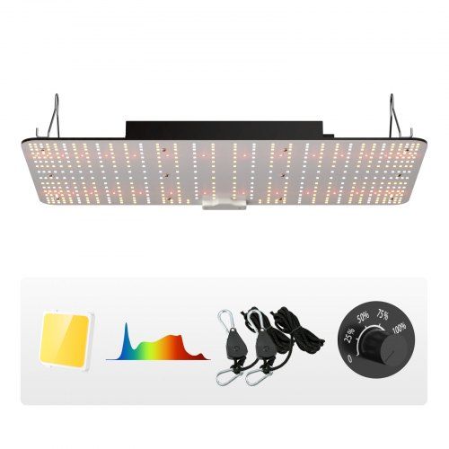 Efficiënte 200W full‑spectrum plantenlamp voor binnenkweek