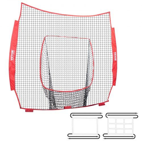 Optimal pitchtraining met een 7 × 7 ft honkbal‑ en softbalnet