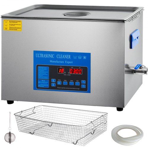 22 L Dual‑Frequentie Ultrasoon Reiniger met Instelbare Verwarming – Het Alles‑in‑één Schoonmaakapparaat voor Sieraden, Elektronica en Meer