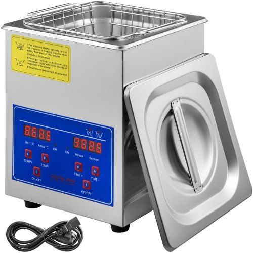 Ultrasone reiniger 2 L – krachtige en duurzame oplossing voor sieraden en kleine onderdelen
