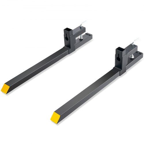 Robuuste 2‑in‑1 palletvorken voor tractor en heftruck – 2000 lb capaciteit