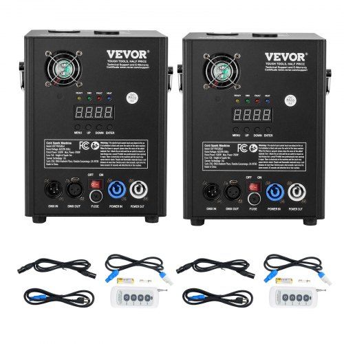 Powerful Spark Machine 500W met DMX‑controller: ideale licht‑ en vonkeffecten voor feesten en evenementen
