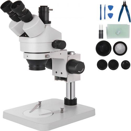 Trinoculaire stereomicroscoop 3,5×‑90× – Veelzijdige precisie voor laboratorium en hobby