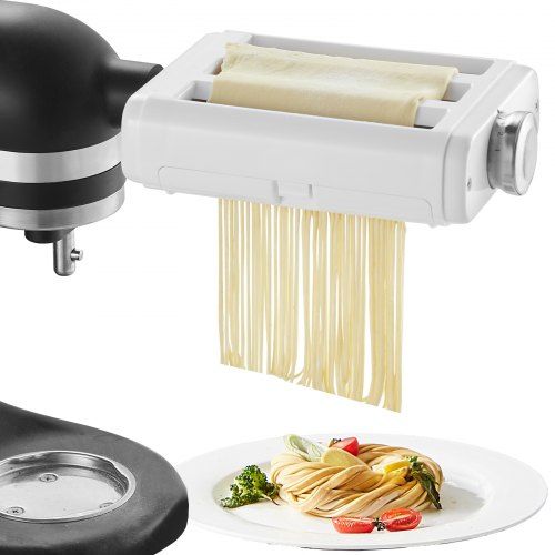 3‑in‑1 handmatige pastamachine voor KitchenAid – snel, veelzijdig en betaalbaar