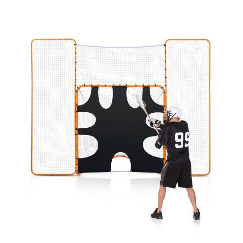 Compact 3‑in‑1 Lacrosse‑doel voor tuintraining – Sterk, opvouwbaar en weerbestendig