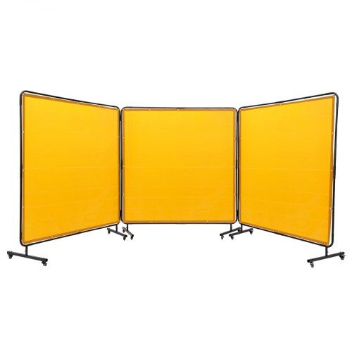 Uitgebreide bescherming voor elke lasplek: 3‑paneels lasgordijn 1,8 × 1,8 m