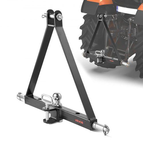 3‑punts hefinrichting 6000 lbs – stevige, universele tractoradapter