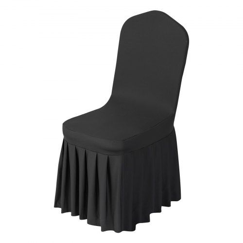 Elegant en Praktisch: 30 Stukjes Zwarte Stretch Stoelhoezen voor Feestelijke Evenementen