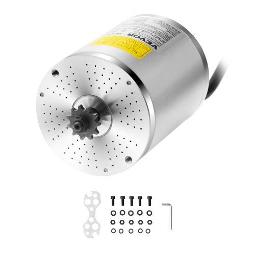 3000 W borstelloze DC‑motor voor e‑bike, go‑kart en doe‑het‑zelfprojecten