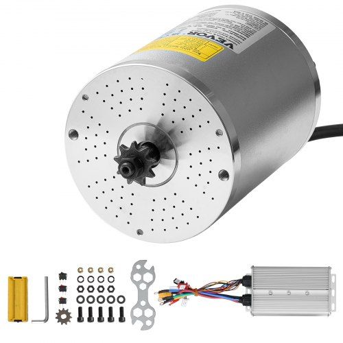 3000W 72V borstelloze DC‑motorkit voor e‑bike en DIY‑voertuigen: krachtige prestaties en eenvoudige installatie