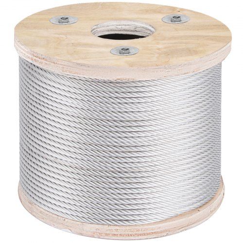Robuuste roestvrijstalen kabel 3/16″ – Sterke oplossing voor leuningen, hekwerken en doe‑het‑zelf projecten