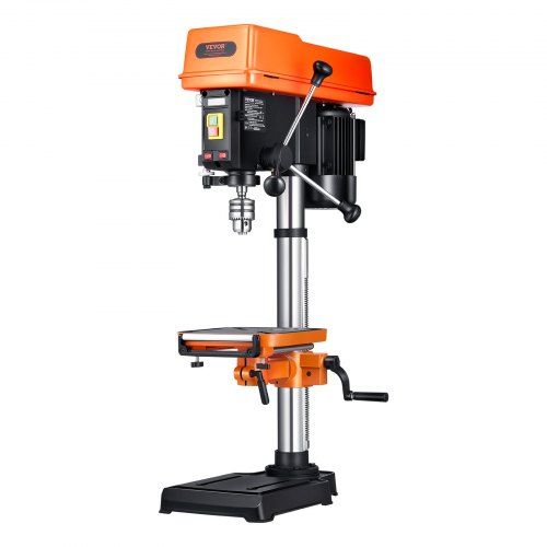 Krachtige 304 mm kolomboormachine met LED‑verlichting en röntgenpositionering