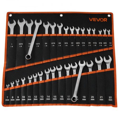 32‑delige combinatiesleutelset – alles wat u nodig heeft voor thuis‑ en garage‑klussen