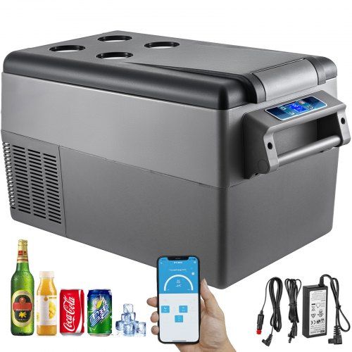 35L Compressor Koelbox voor Auto en Camping – Compacte, Krachtige Draagbare Koelkast
