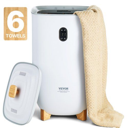 Warme Handdoeken en Droge Badjassen met de 35‑liter Handdoekwarmer