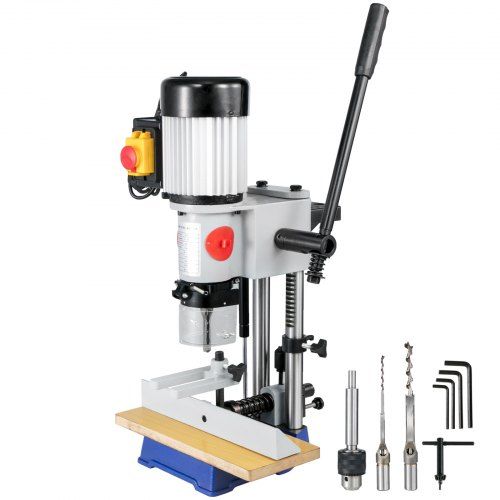 Krachtige 373 W tafelboormachine met beitelcapaciteit 6‑12 mm – veelzijdig voor hout en metaal