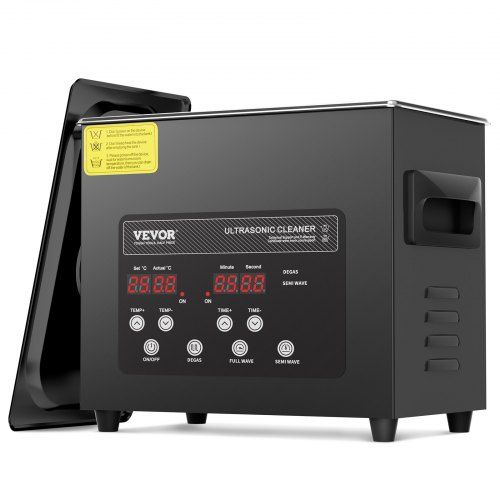 3L Digitale Ultrasoonreiniger 40 kHz met Verwarming en Timer – Efficiënte Reiniging voor Sieraden, Brillen en Meer