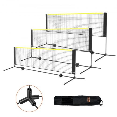 Draagbaar multisportnet voor tuin, strand en park – alles-in-één spelplezier