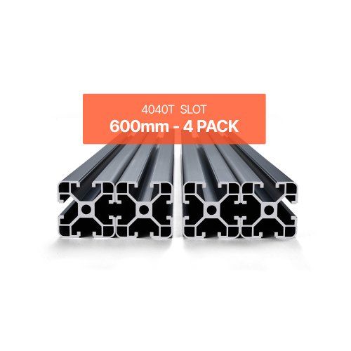 Optimale lineaire rails voor DIY‑projecten en precisiewerk: 4‑delige 4040‑set (600 mm)