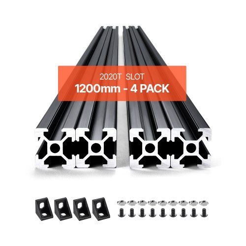 Complete gids voor de 4‑delige 1200 mm 2020 aluminium lineaire railset